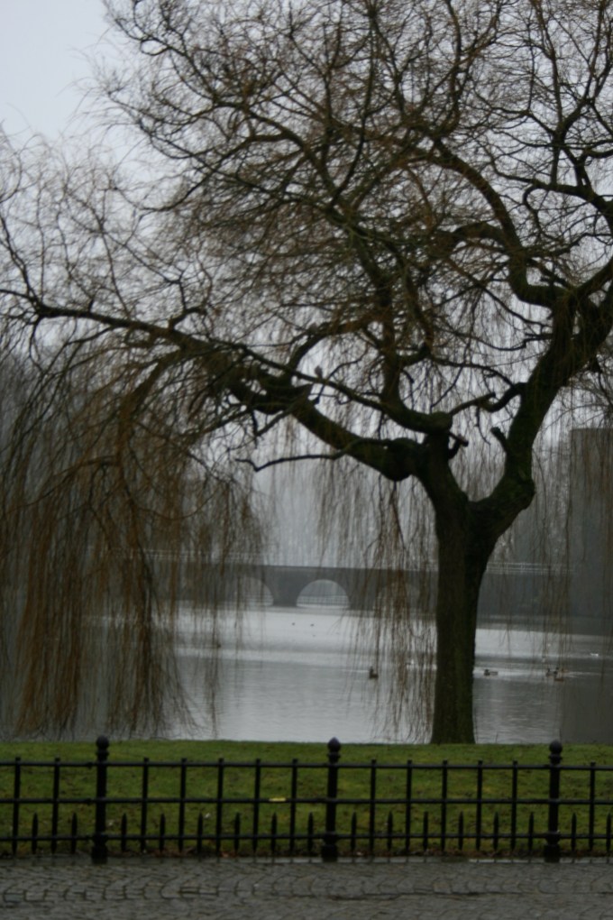 Canaux sous la pluie